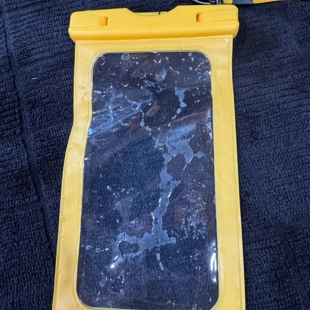 Set of Three Waterproof Phone Pouches Never Used